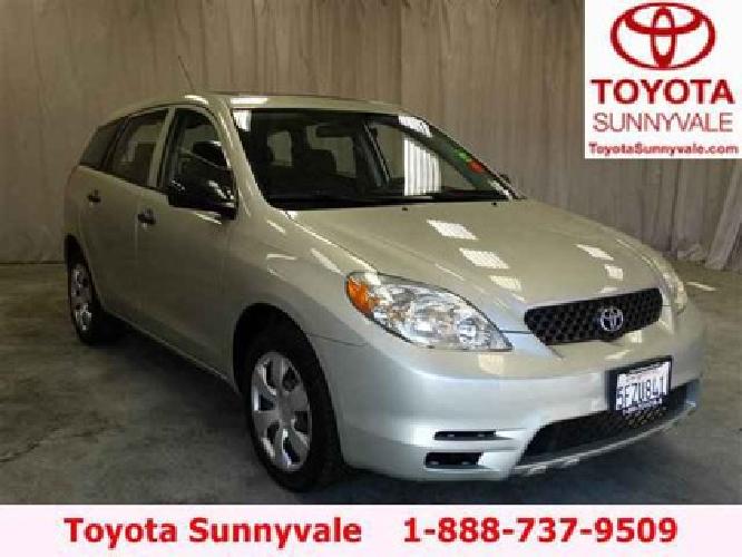 2004 toyota matrix in sunnyvale, ca