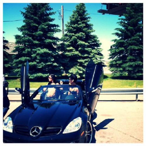 obo 2006 mercedes benz slk350 with lambo doors in dallas, tx