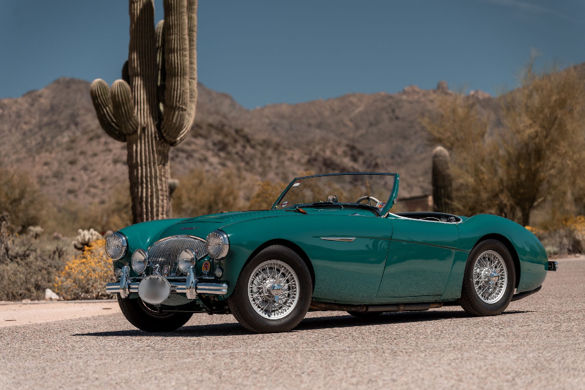 1955 austin-healey 100 bn1 roadster le mans conversion