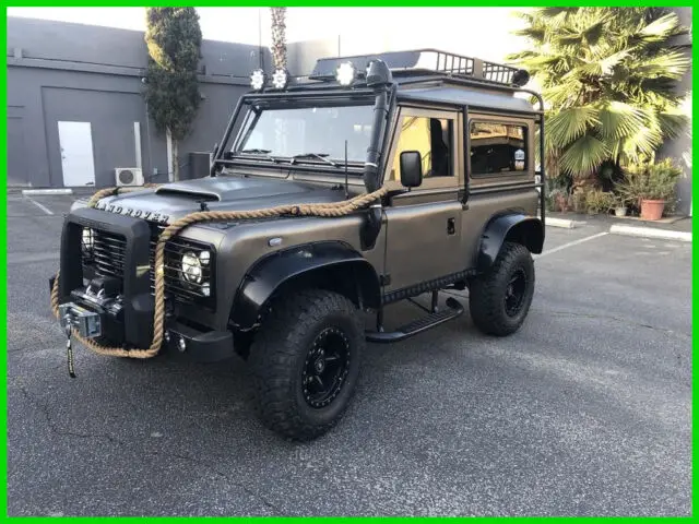 1989 land rover defender 90 hunter spectre v6 manual bu cam alarm screen a/c