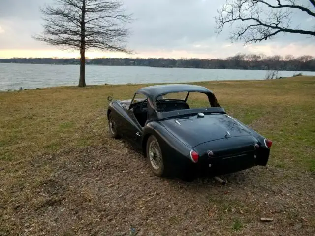 1959 tr3a overdrive and factory hardtop!!