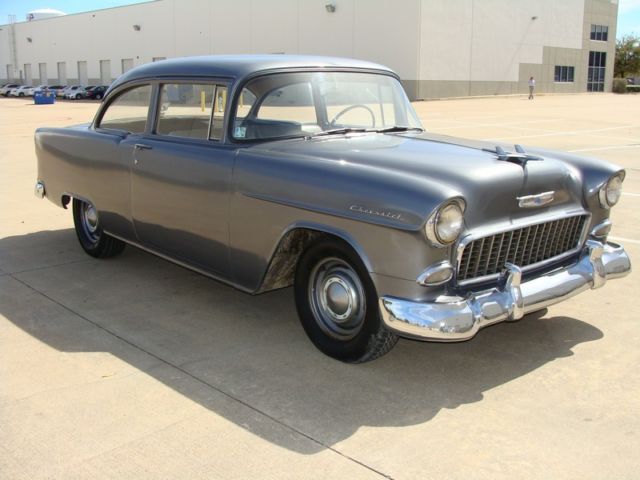 1955 chevy 150 2dr utility sedan. .no back seat, rare. original , driver ,texas