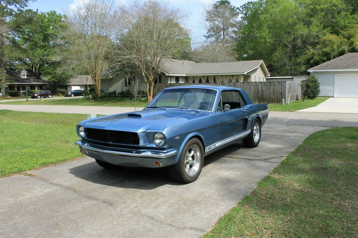 1966 mustang v8 coupe gt350 tribute