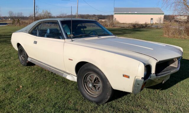 1969 amc javelin sst coupe white rwd automatic sst