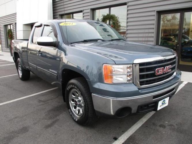 2011 gmc sierra 1500 sle 4x4 sle 4dr extended cab 6.5 ft. sb for sale in brentwood, new hampshire