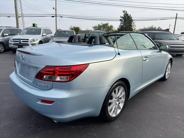 2010 lexus is 250c base
