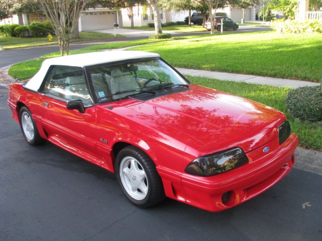1990 ford mustang convertible 5.0