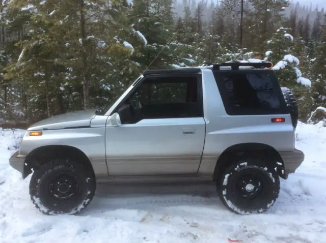 1992 geo tracker / suzuki sidekick, 4x4, lifted, unstoppable mini monster