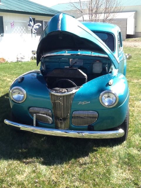 1941 ford super deluxe coupe flathead engine