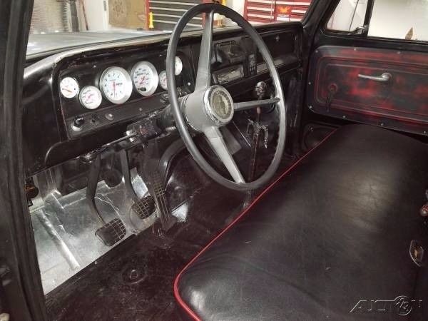1965 chevrolet custom c10, 350 v8, 4-speed manual transmission, rwd pickup truck