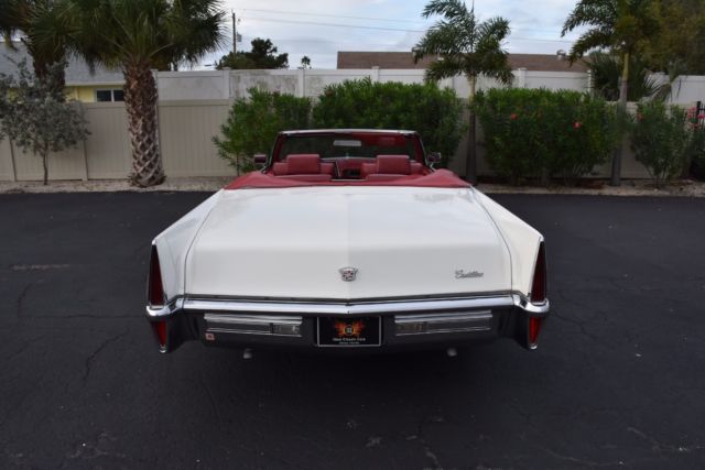 1970 cadillac deville convertible 472ci v8 auto a/c power everything! 0 white co