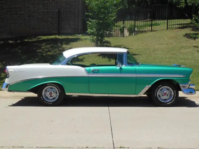 1956 chevy bel air 2 door hardtop frame off restomod gotta go now! ~must sell~
