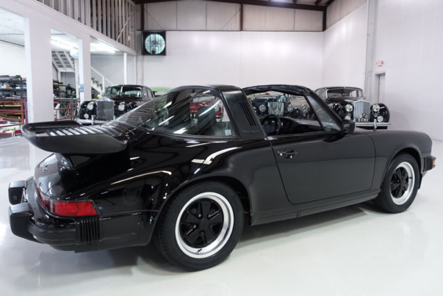 1983 porsche 911sc targa | only one owner since 1984 | factory black on black