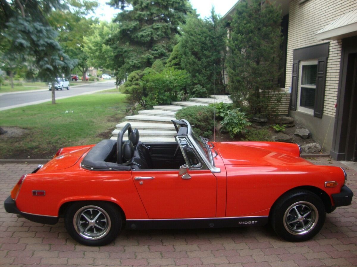 1979 mg midget roadster convertible 1000 %orig 9179 miles!!