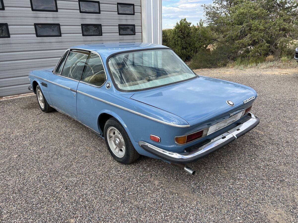 1971 bmw 2800 cs coupe blue e9