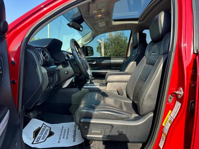 2018 toyota tundra platinum