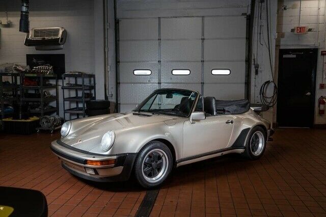 1989 porsche 911 turbo cabriolet 31248 miles linen silver metallic convertible 3