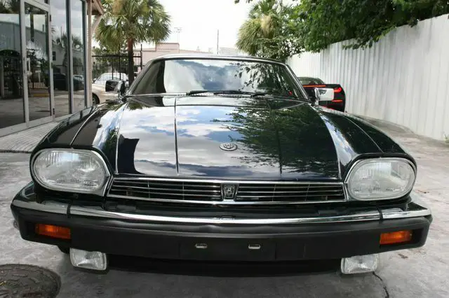 1988 jaguar xjs 28819 miles blue coupe 12 manual