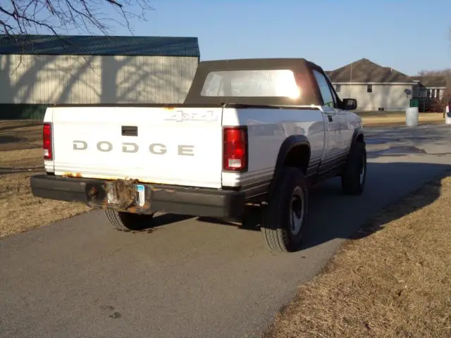 1989 dodge dakota convertible sport 4x4 pickup