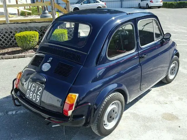 1972 fiat 500 leather