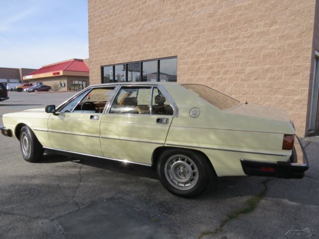 1982 maserati quattroporte v8