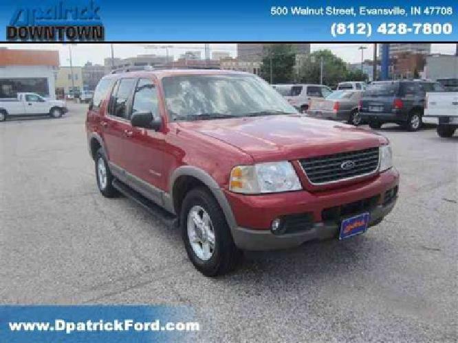2002 ford explorer xlt in evansville, in