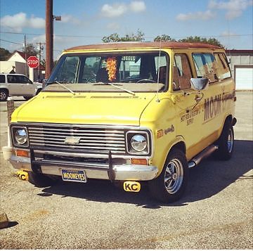 classic 1977 chevy mooneyes tribute van g20 1970s cragar beach boogie van