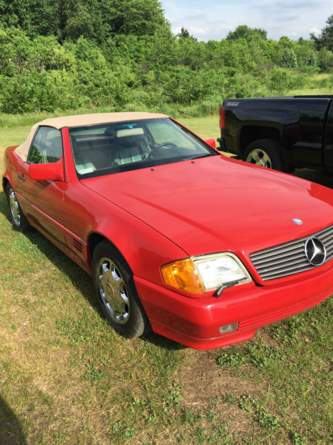 92 mercedes convertible