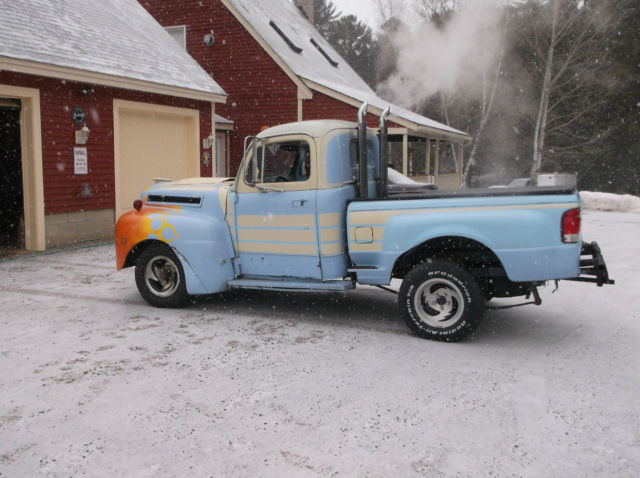 1949 ford f1 pickup 350 v8 ,auto, rat rod / older build !!!! low reserve!!!