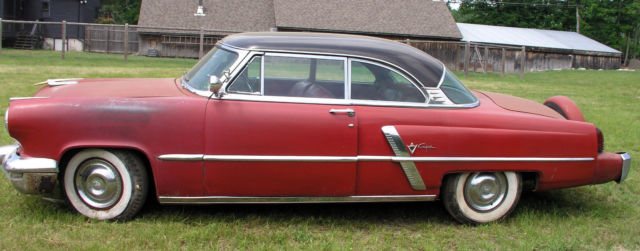 1953 lincoln capri 2 door coupe with continental kit