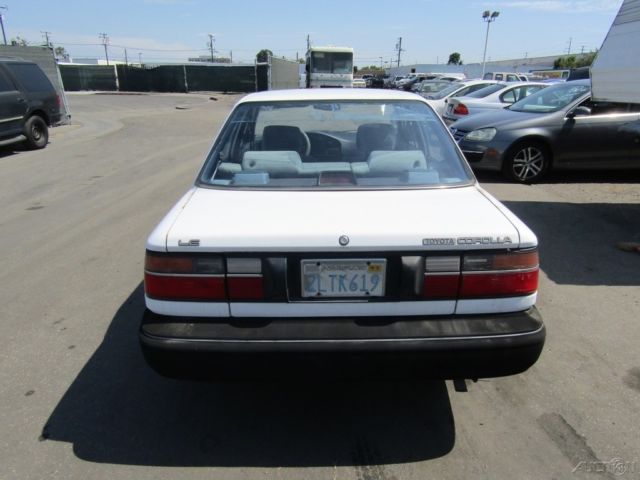 1989 toyota corolla le used 1.6l i4 16v automatic no reserve