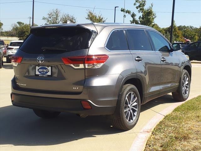 2019 toyota highlander xle