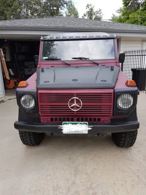 1984 mercedes-benz 240gd 4×4 g-class gwagon the wolf w460/461