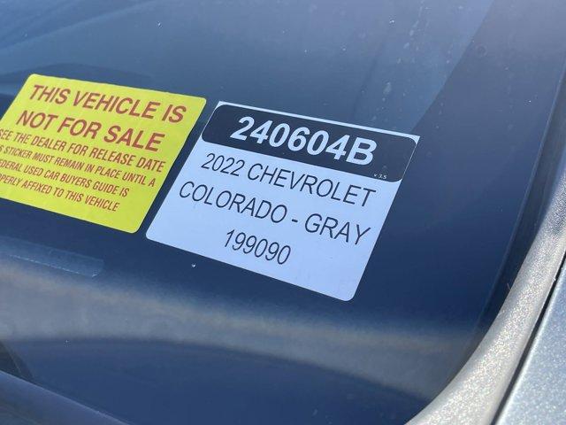 2022 chevrolet colorado 4wd zr2