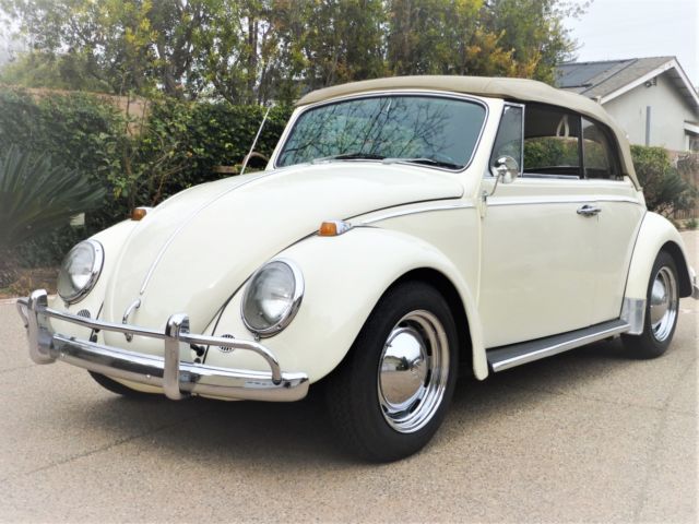 1966 vw volkswagen bug convertible classic