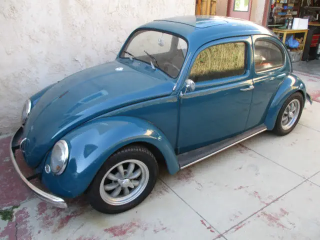 1964 vw bug, working factory sunroof, solid california driver, volkswagen beetle
