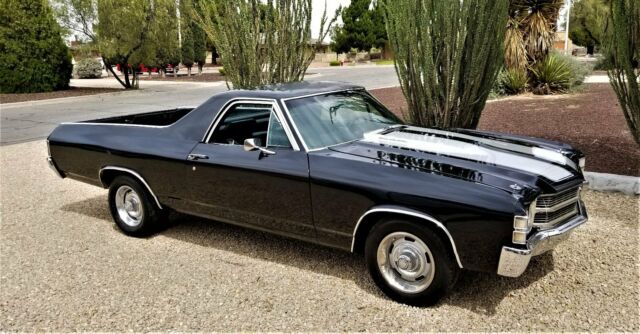1971 chevrolet el camino matching numbers ss tribute 350 70.72 chevelle