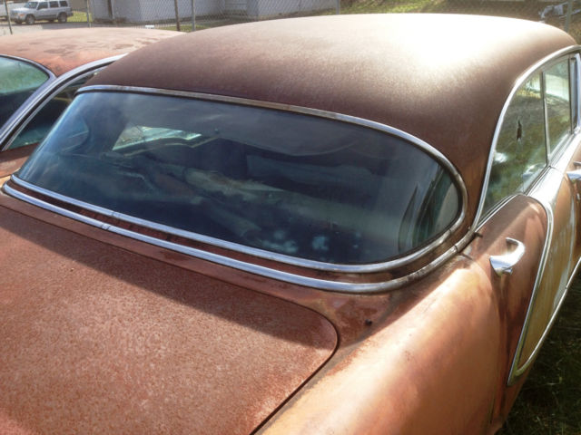 1956 oldsmobile 98 holiday sedan brown, beige 324 v8
