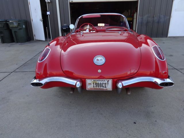 1960 corvette with a very high quality detailed frame off restoration !!!