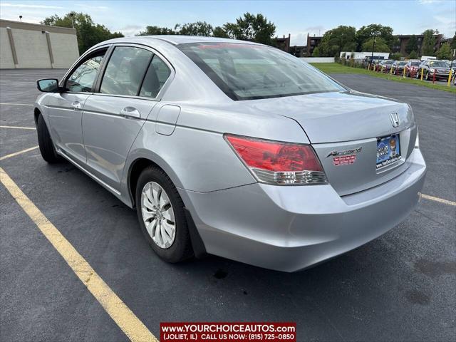 2009 honda accord lx 4dr sedan 5a