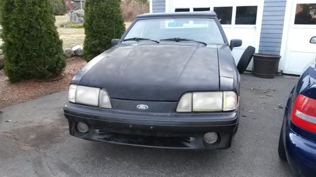 1992 ford mustang gt convertible 302 v8 automatic power top runs & drives