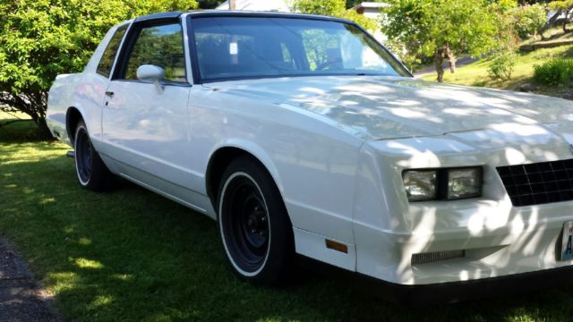 1986 chevrolet monte carlo ss coupe 2-door sbc400