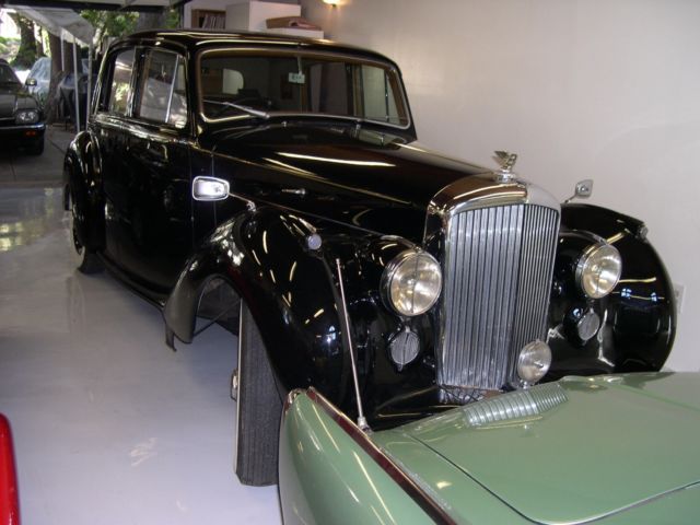 1949 bentley steel bodied saloon