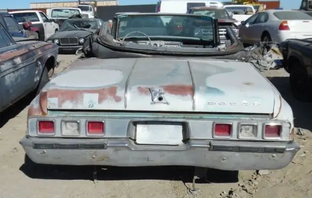 1964 dodge polara convertible project / parts car clear title