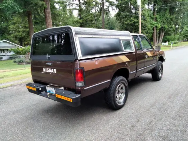 no reserve sell worldwide 1986 datsun extra cab 4x4 low miles loaded rust free