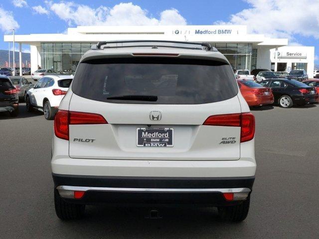 used 2016 honda pilot 4wd elite medford, or 97504 for sale in medford, oregon