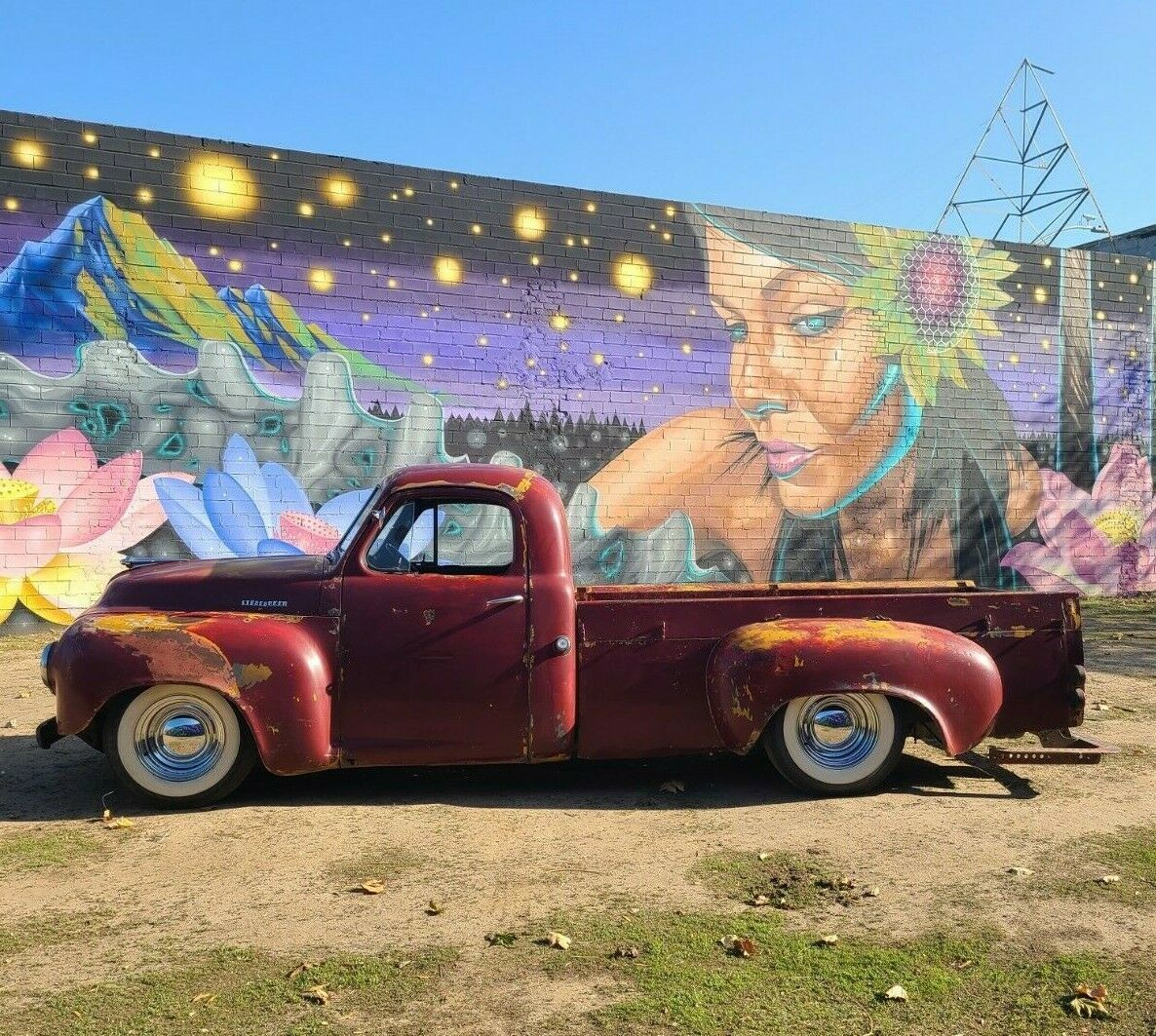 patina custom bagged hot rod rat lowrider 1949 1950 1952 1953 vtg pickup truck