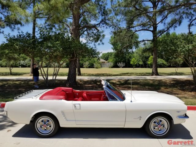 1964 1/2 ford mustang convertible - 260 v8 - unique history - restored - video