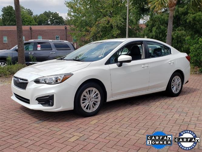 used 2017 subaru impreza 2.0i premium sedan savannah, ga 31405 for sale in savannah, georgia