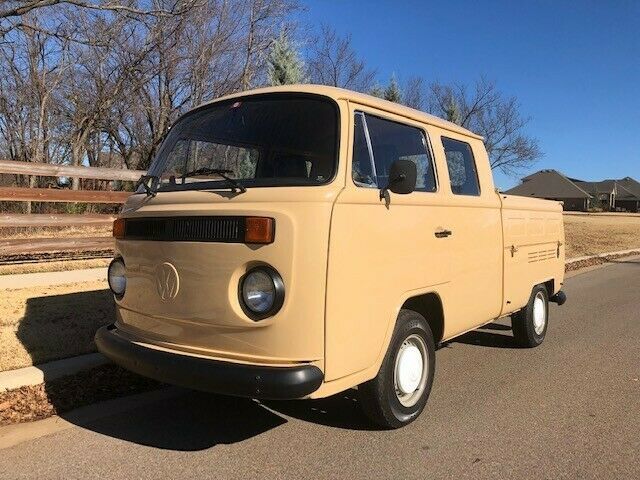 1983 volkswagen rare - bus/vanagon pickup double cab bay window